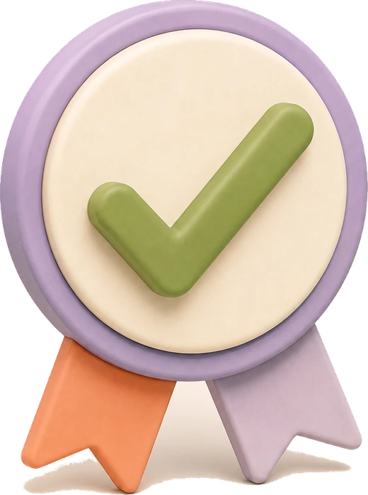 Probably Genius content quality badge